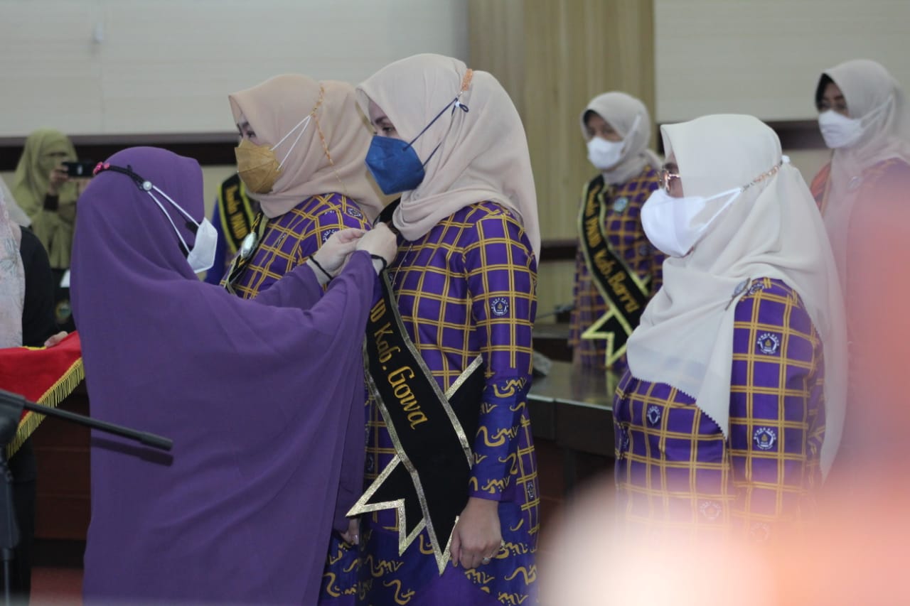 Dikukuhkan Jadi Bunda PAUD Gowa, Priska Adnan Fokus Program Penanganan Stunting